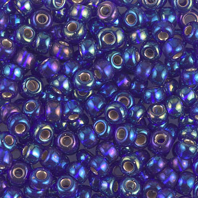 Mostacillas Miyuki Round 6/0 — 6-1020 S/L Cobalt AB
